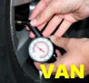 Hustenie pneumatík plynom VAN 15-17" a SUV 15" a viac