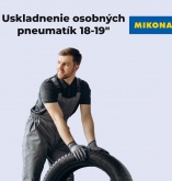 Uskladnenie osobných pneu 18-19"(sada-4ks)