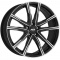 Disk alu AEZ Montreal dark 8x20 5x108 ET49,5