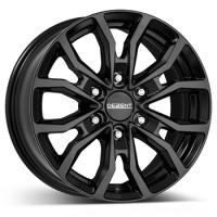 Disk alu KC black 8,0x17 6x139,7 ET20