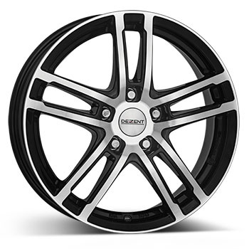 Disk alu DEZENT TZ dark 6,5x17 5x112 ET39