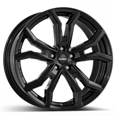 Disk alu DEZENT TV black 7,5x18 5x108 ET55