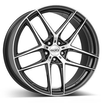 Disk alu DOTZ LagunaSeca dark 9x20 5x114,3 ET34