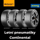 Letní pneumatiky Continental – jaké modely vybrat pro osobní auto i SUV
