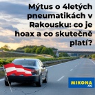 Mýtus o 4letých pneumatikách v Rakousku: co je hoax a co skutečně platí?