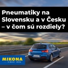 Pneumatiky na Slovensku a v Česku – v čom sú rozdiely?