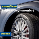 Goodyear Eagle F1 Asymmetric 6: prémiová letná pneumatika s výbornými výsledkami v testoch