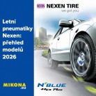 Letní pneumatiky Nexen: přehled modelů a jak vybrat ten správný