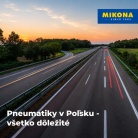 Pneumatiky v Poľsku: pravidlá a zimné podmienky pre slovenských vodičov