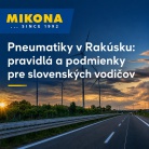 Pneumatiky v Rakúsku: pravidlá a podmienky pre slovenských vodičov