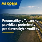 Pneumatiky v Taliansku: pravidlá, pokuty a zimná výbava