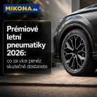 Prémiové letní pneumatiky 2026: co za více peněz skutečně dostanete