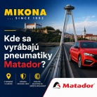 Kde sa vyrábajú pneumatiky Matador? História, výroba a aktuálne modely