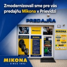 Zmodernizovali sme pre vás predajňu Mikona v Prievidzi
