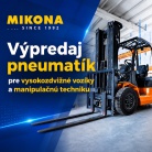 Výpredaj pneumatík pre vysokozdvižné vozíky a manipulačnú techniku