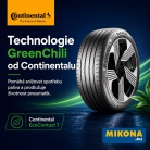 GreenChili od Continentalu: technologie pro nižší spotřebu a delší životnost pneumatik