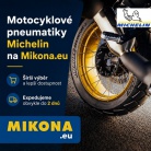 Motocyklové pneumatiky Michelin na Mikona.eu: širší výběr a lepší dostupnost