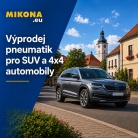 Výprodej pneumatik pro SUV a 4x4 automobily