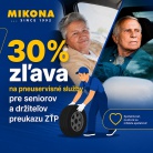 Mikona opäť ponúka 30 % zľavu pre seniorov a držiteľov preukazu ZŤP