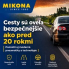 Cesty sú oveľa bezpečnejšie ako pred 20 rokmi. Pomohli aj moderné pneumatiky a technológie