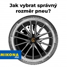 Jak vybrat správný rozměr pneu?