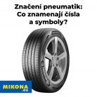 Značení pneumatik: Co znamenají čísla a symboly?