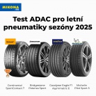 Nejlepší letní pneumatiky v testu ADAC 2025