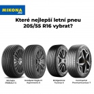 Nejlepší letní pneumatik 205/55 R16 – test a srovnání