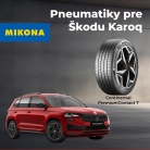 Pneumatiky pre Škodu Karoq – kompletný sprievodca výberom