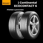 Continental EcoContact 6 – úsporná letní pneumatika pro každodenní provoz
