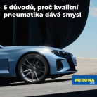 17 metrů může rozhodnout: Investice do kvalitních pneumatik se vyplatí