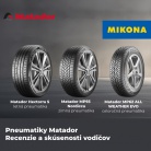 Pneumatiky Matador: modely, recenzie a skúsenosti vodičov