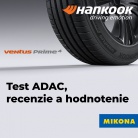 Hankook Ventus Prime4 – Test ADAC a recenzie vodičov