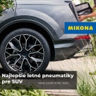 Najlepšie letné pneumatiky pre SUV – výber podľa ADAC testu