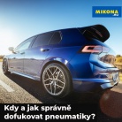 Kdy a jak správně dofukovat pneumatiky? Vše, co potřebujete vědět (FAQ)