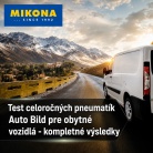 Test celoročných pneumatík Auto Bild pre obytné vozidlá - kompletné výsledky