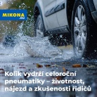 Kolik vydrží celoroční pneumatiky – životnost, nájezd a zkušenosti řidičů