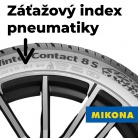 Záťažový index pneumatiky – čo znamená a prečo je dôležitý
