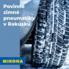 Povinné zimné pneumatiky v Rakúsku – pravidlá, termíny a pokuty