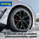 10 důvodů, proč se kvalitní zimní pneumatiky vyplatí