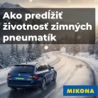Ako predĺžiť životnosť zimných pneumatík