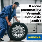 8 ročné pneumatiky: Vymeniť, alebo ešte jazdiť?