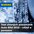 Veľký test zimných pneumatík Auto Bild 2025 – víťazi a porazení