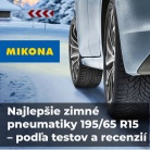 Najlepšie zimné pneumatiky 195/65 R15