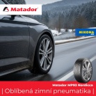 Zimní pneumatika Matador MP93 Nordicca – cena, nabídka a jistota v zimě