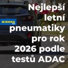 Nejlepší letní pneumatiky pro rok 2026 podle testů ADAC