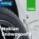 Nokian Snowproof 1 – vyvážené zimní pneumatiky pro každodenní provoz