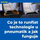 Co je to runflat technologie u pneumatik a jak funguje