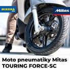 Moto pneumatiky Mitas TOURING FORCE-SC - silniční turistika bez kompromisů