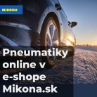 Pneumatiky online v e-shope Mikona.sk – široký výber a osobný odber po celom Slovensku